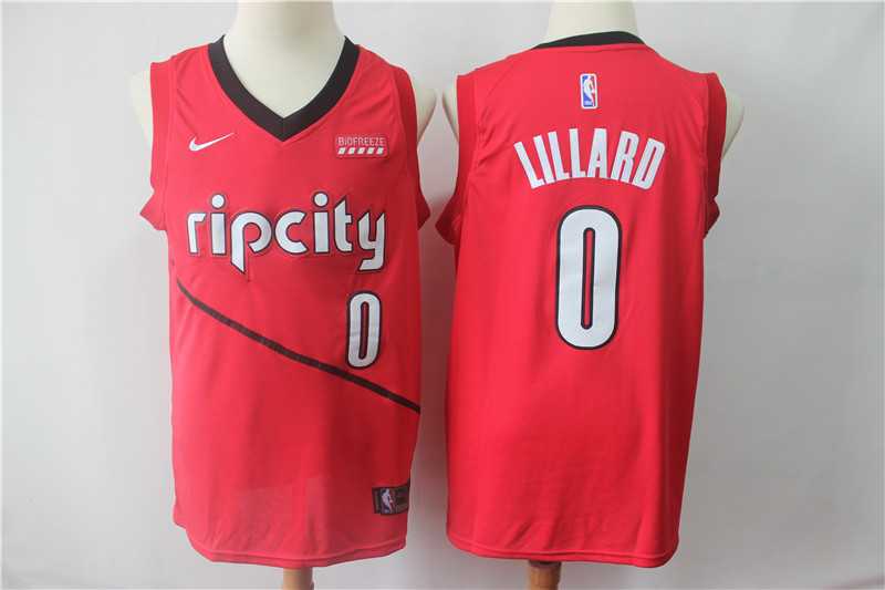 Blazers 0 Damian Lillard Red 2018 19 Earned Edition Nike Swingman Jersey,We sell and wholesale Blazers 0 Damian Lillard Red 2018 19 Earned Edition Nike Swingman Jersey on line form chian!